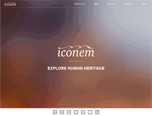 Tablet Screenshot of iconem.com